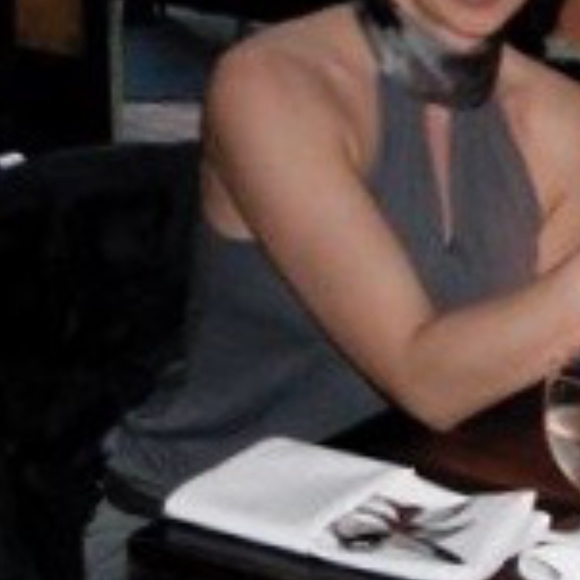 Elegant Gray Halter Top - Picture 1 of 15